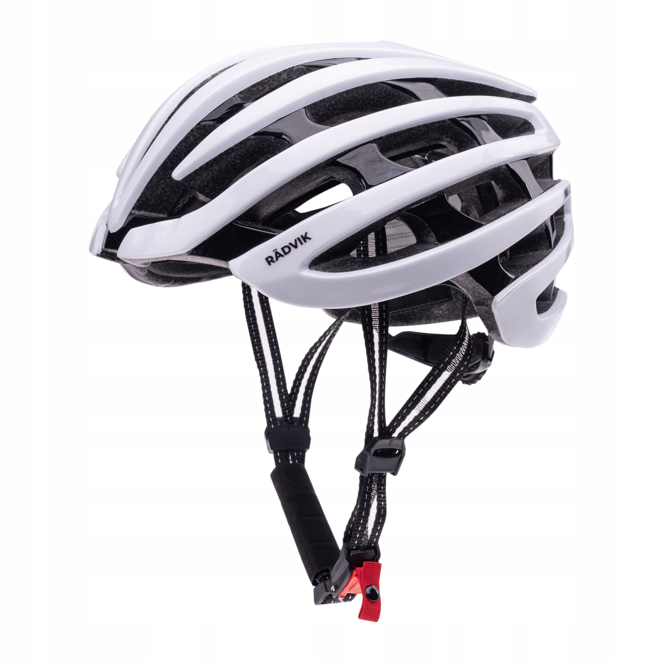 Kask Peleton Radvik Biały In-mold 36 Otworów Wentylacyjnych Rozmiar L