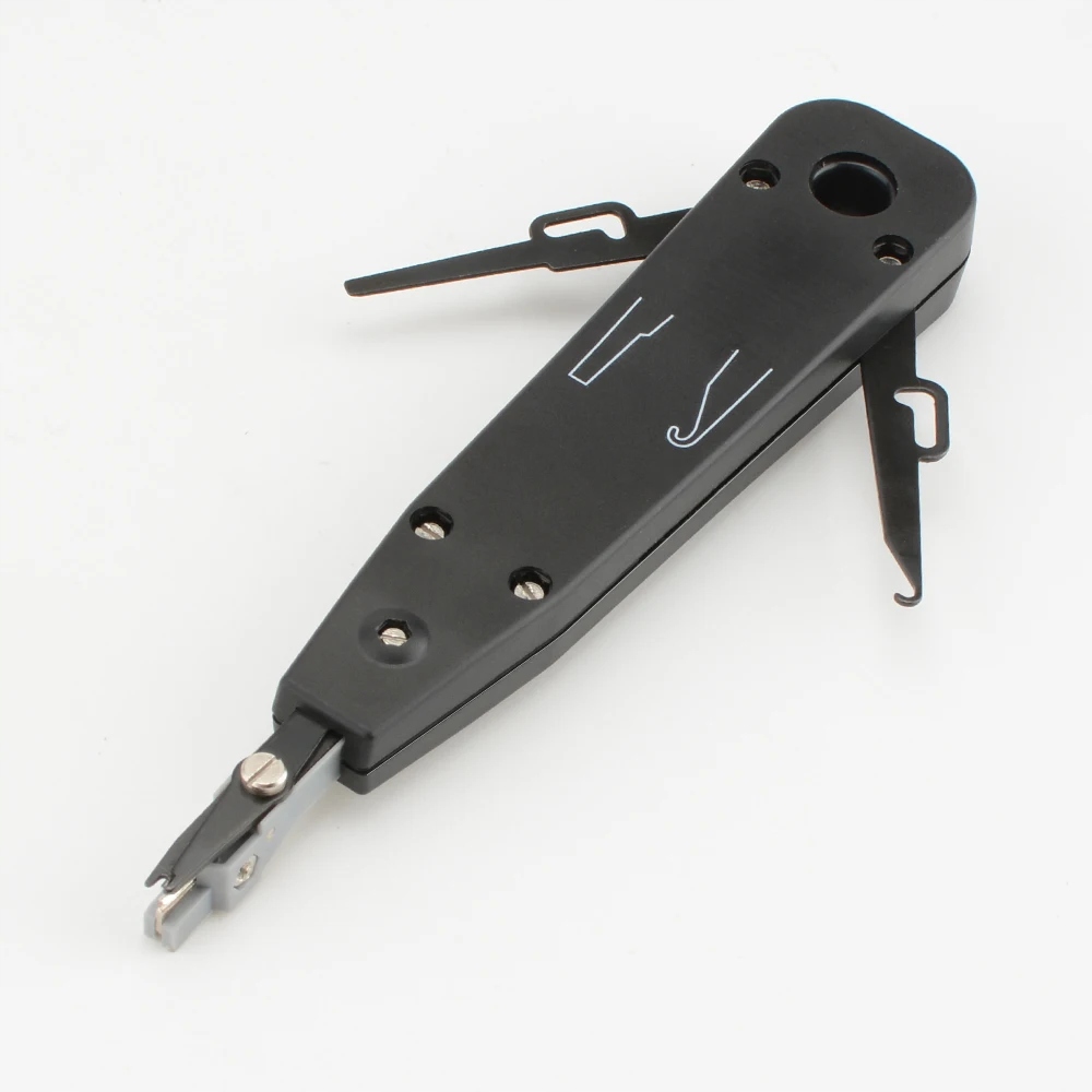 Narzędzie Uderzeniowe Zaciskarka Nożowa do Kabli 110 Pęseta Telekomunikacyjna Szczypce Rj45 do Gniazd Keystone