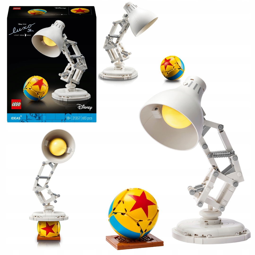Lego Ideas 21357 Disney Pixar Luxo Jr. Lampička Míč