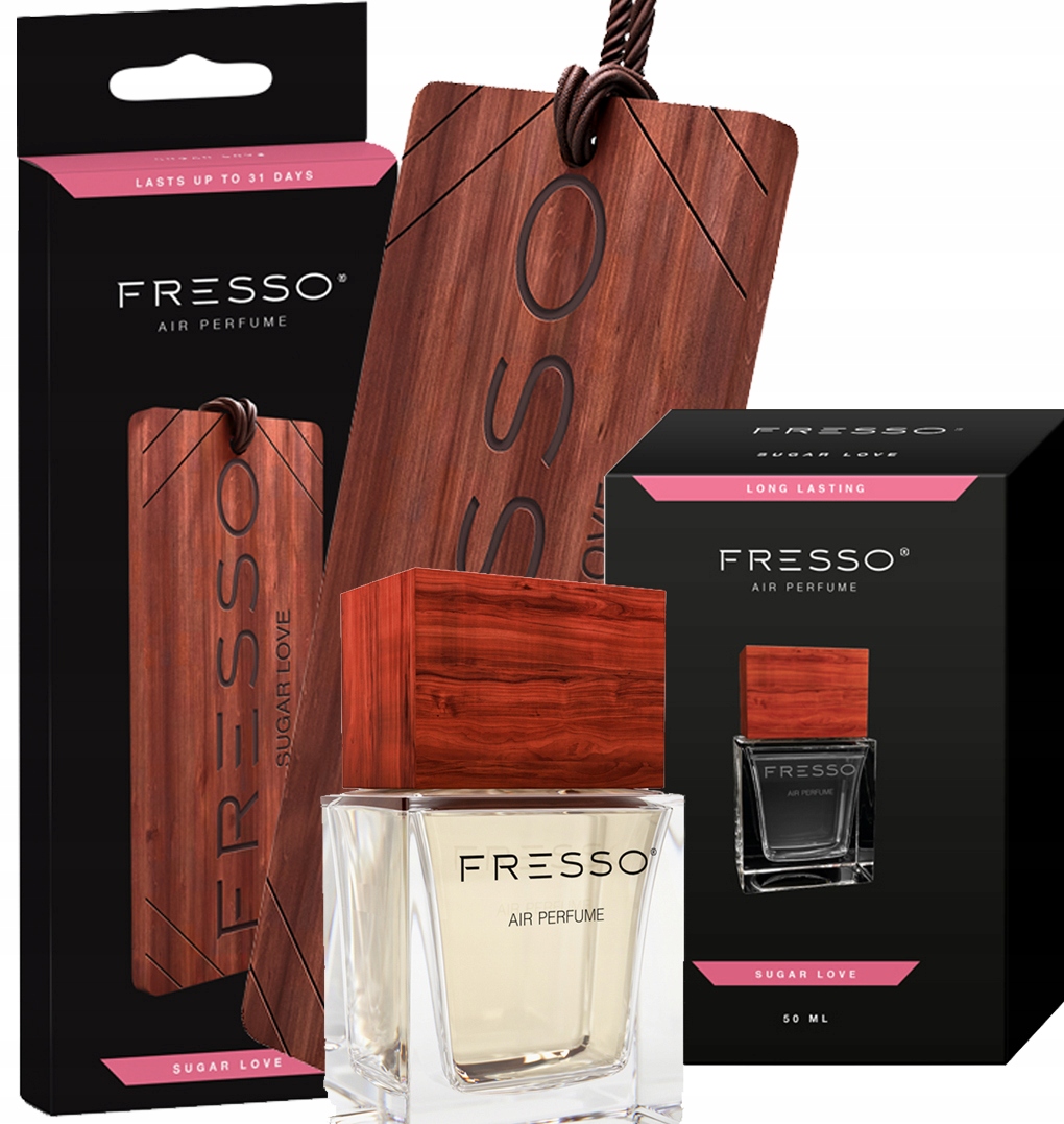 

Zestaw Fresso Sugar Love perfumy zawieszka
