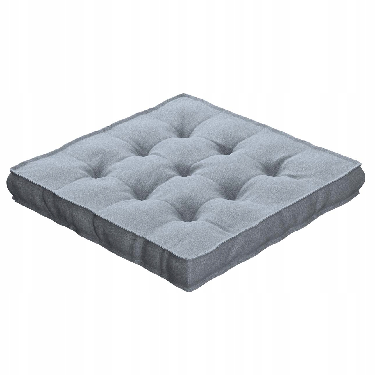 Sedák na židli modrý a'la semiš 40x40