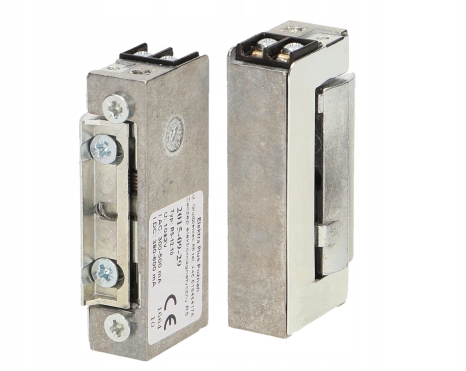 ORNO Elektrozaczep Symetryczny Bez Pamięci Bez Blokady R5-12.10 do Furtki