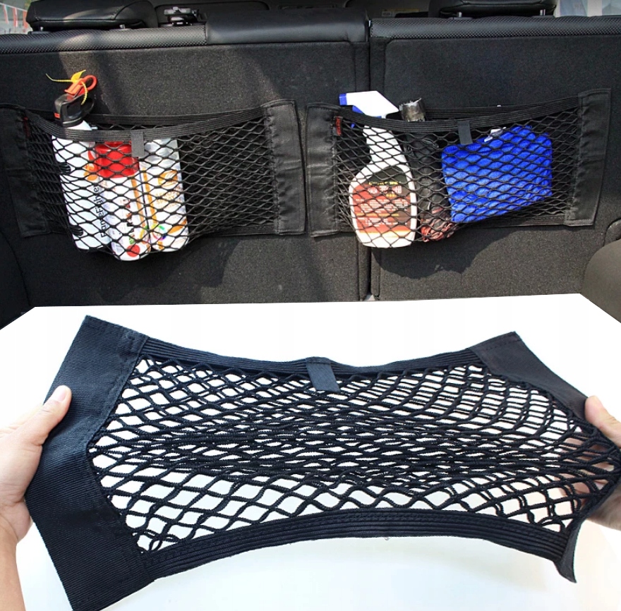 2x SIATKA DO BAGAŻNIKA SAMOCHODOWEGO NA RZEP 25x40 Producent inny