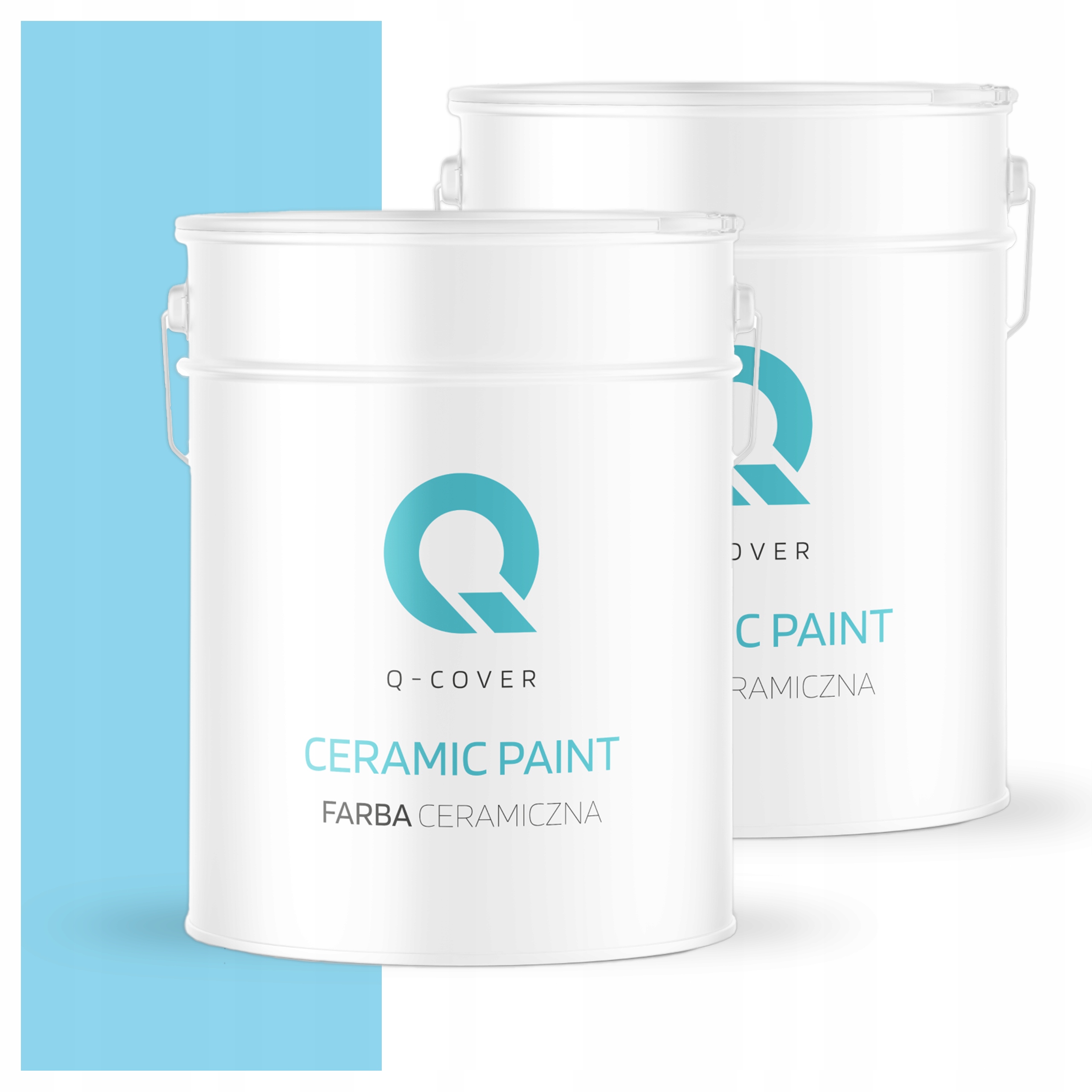 Keramická umývateľná farba do interiéru 10 l Hlboká matná svetlo modrá H0361