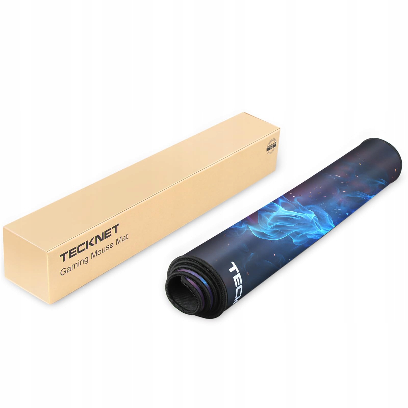 TECKNET Podkładka Gamingowa XXL 900x400 mm Czarna Wodoodporna — miniatura 7