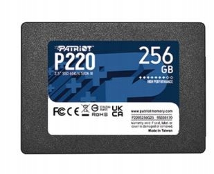 Patriot Ssd disk 256GB P220 550/490 MB/s Sata III 2,5