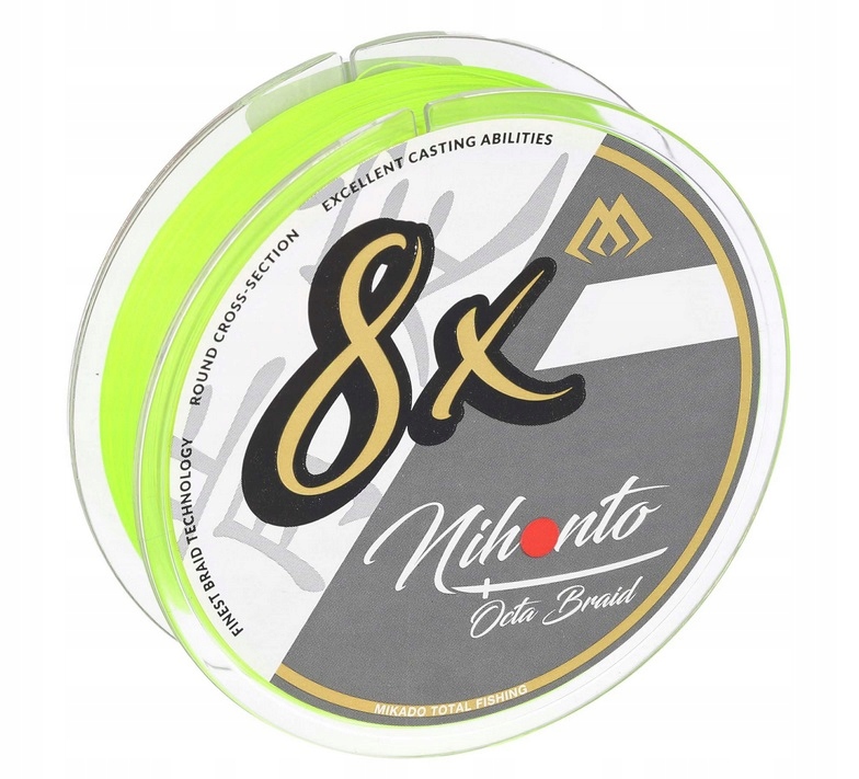 Mikado Plecionka Nihonto Octa 0.10mm/150m Fluo