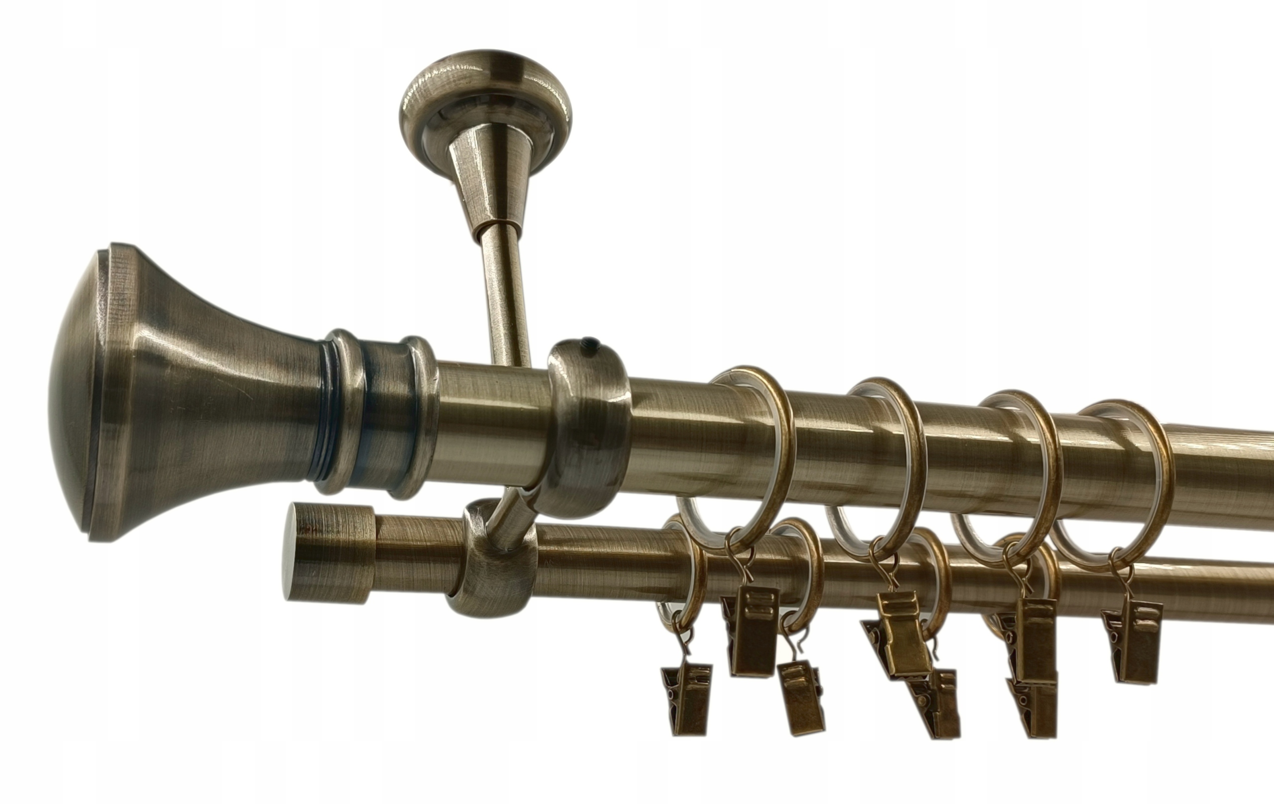 Garnýž 25+19 mm Zlato Antik 400 Monaco