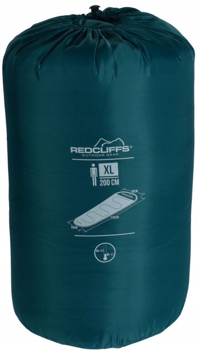 

Redcliffs Śpiwór turystyczny Mumia XXL 230 cm