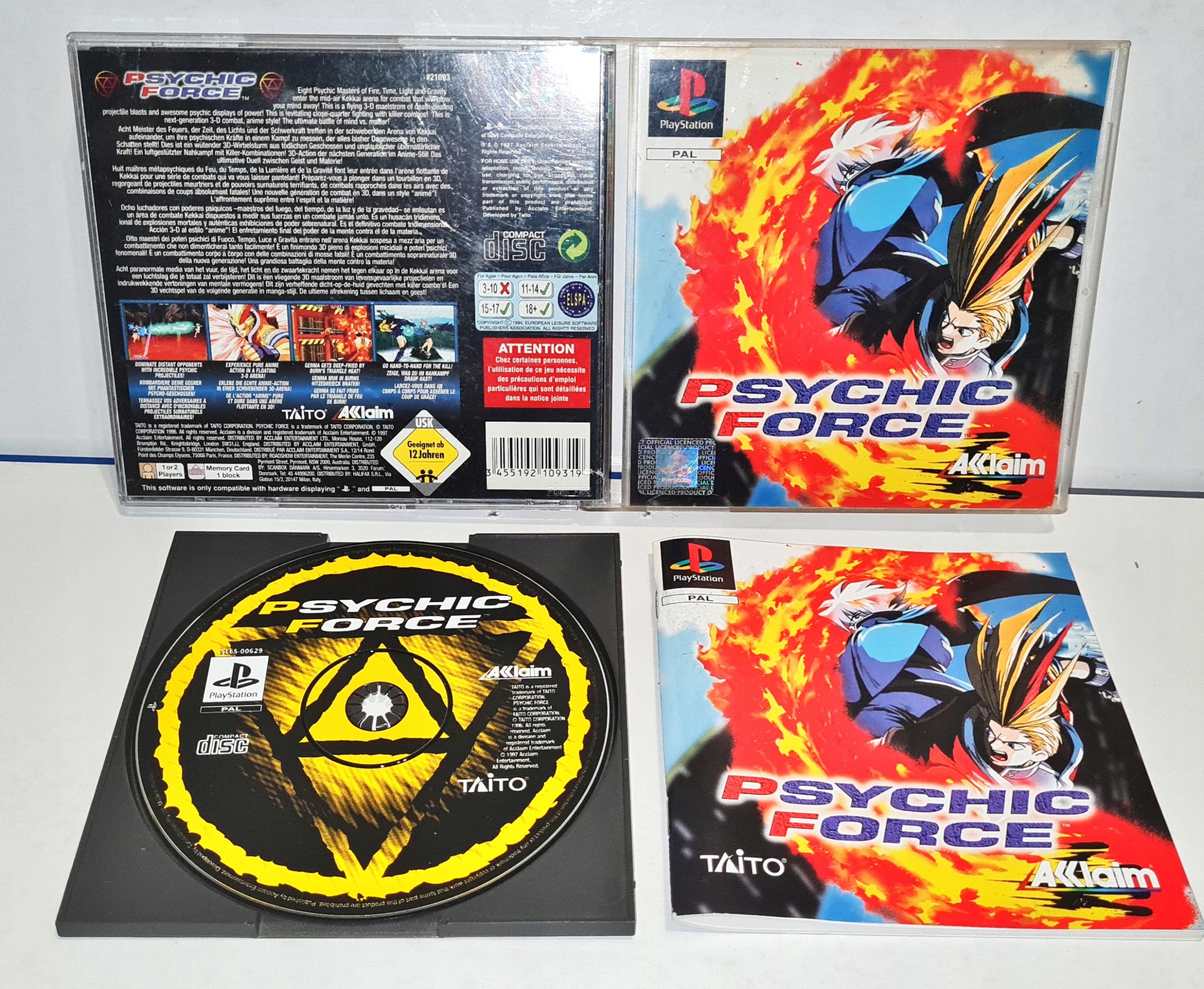 Gra PSYCHIC FORCE PSX 3XA