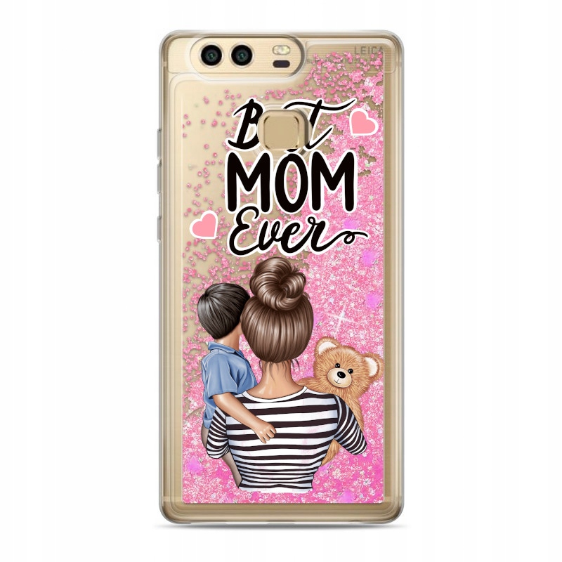 

etui płynny brokat mom do Huawei P9