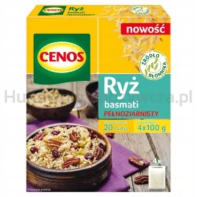 Levně Cenos rýže Basmati celozrnná 4 x 100 g