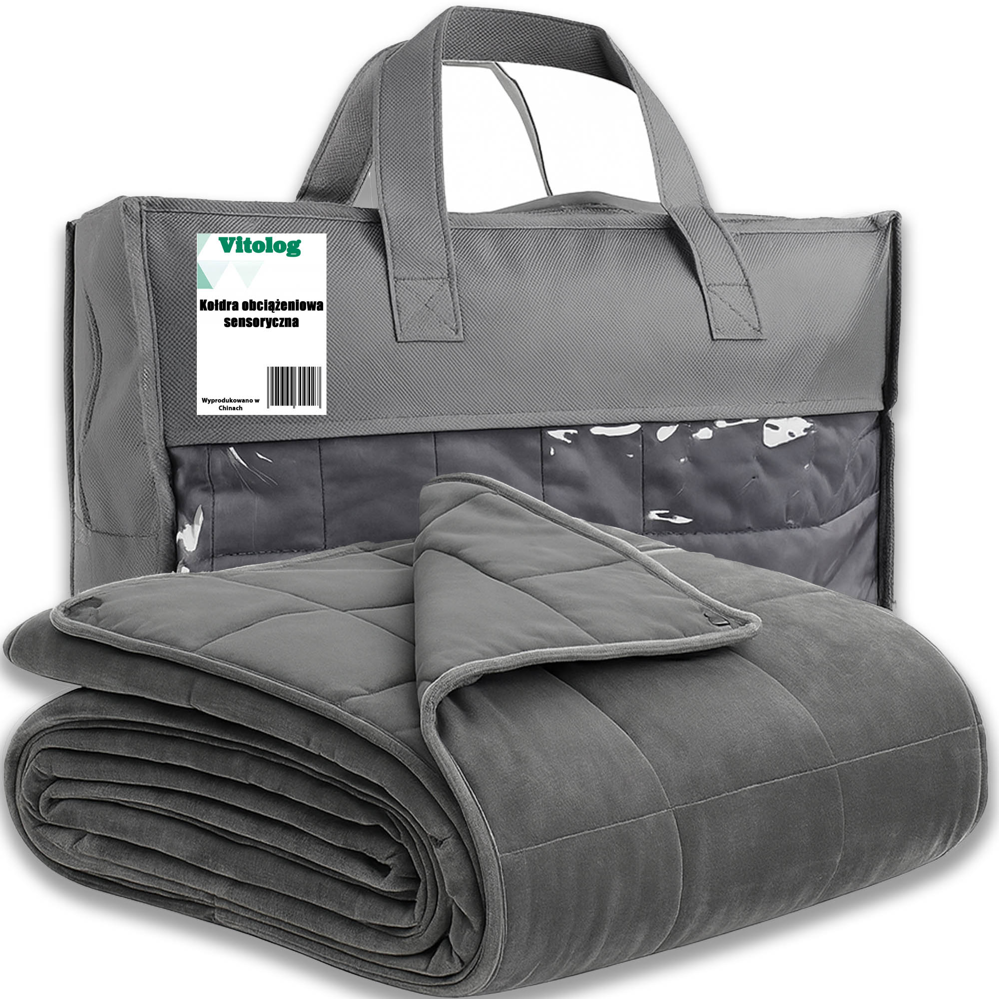 Kołdra Obciążeniowa Sensoryczna Grawitacyjna Koc Obciążeniowy Z Obciążeniem