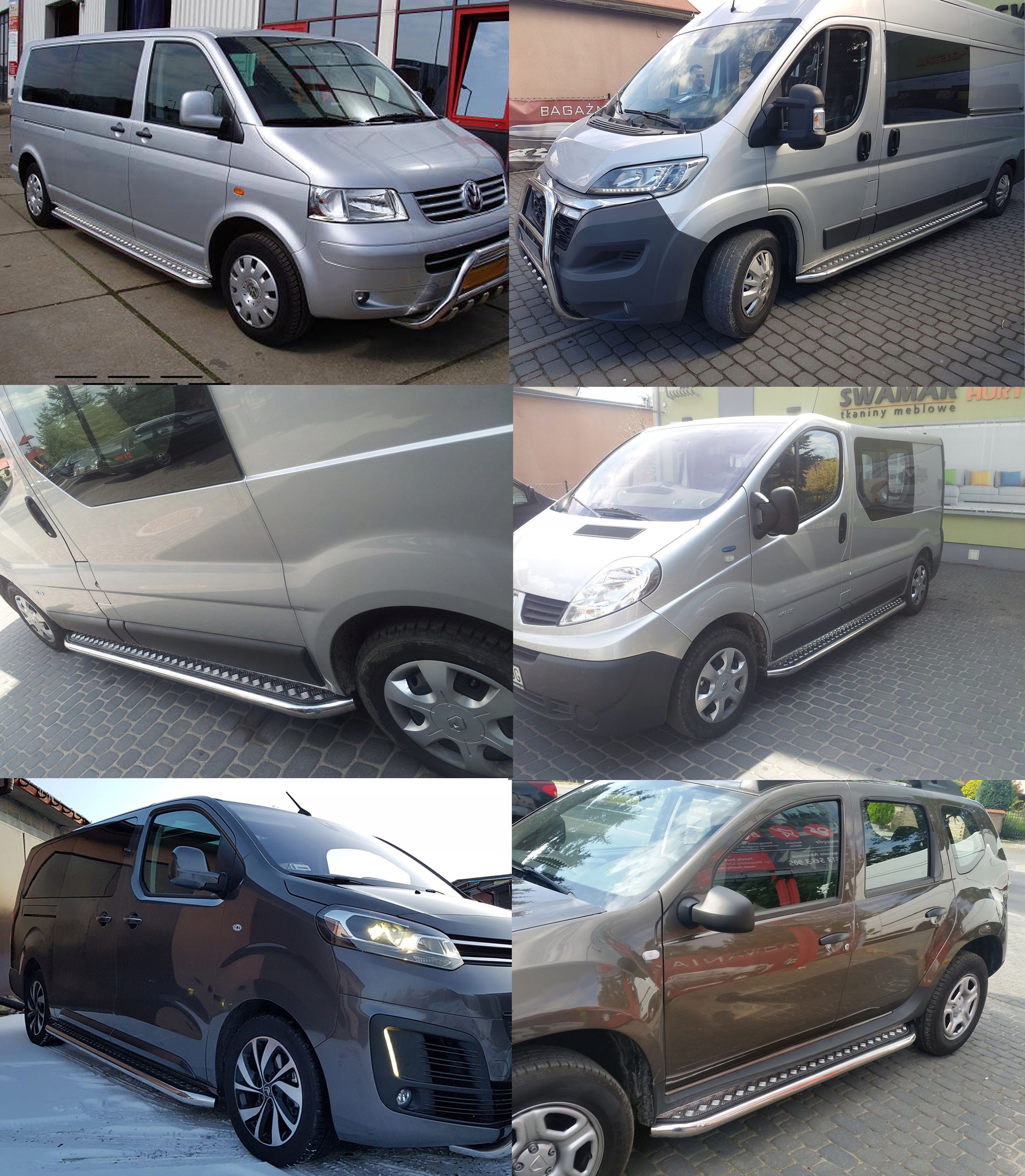 FORD TRANSIT CONNECT 2014+ L1 ORUROWANIE STOPNIE BOKI PROGI MOCNE Numer katalogowy producenta MEY1