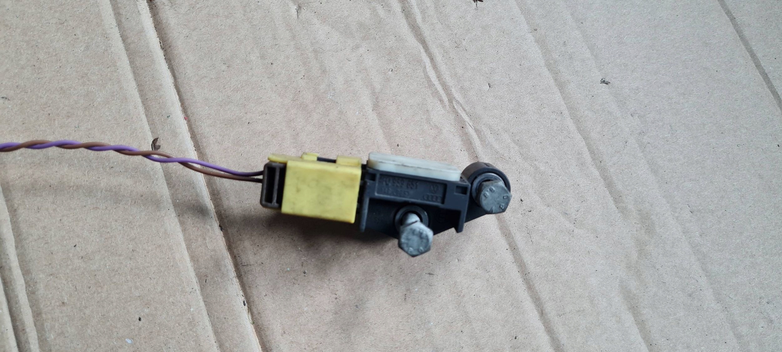 A6 C6 LIFT Capteur SENSOR de choc UDERZENIOWY Prise 4F0959651