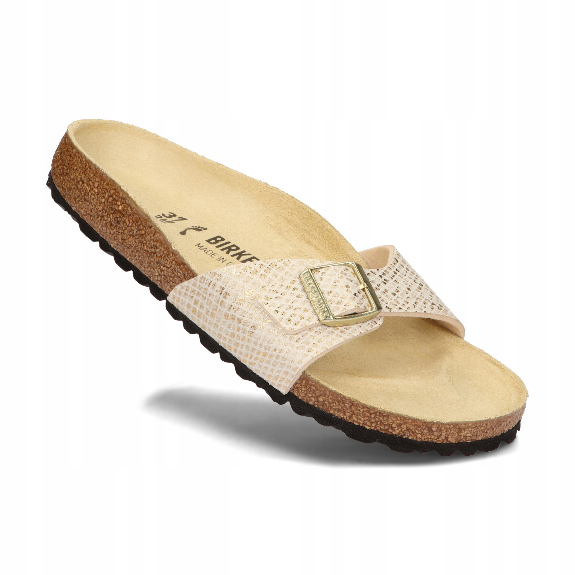 

Klapki Birkenstock Madrid 1018543 Eggshell Beż 39