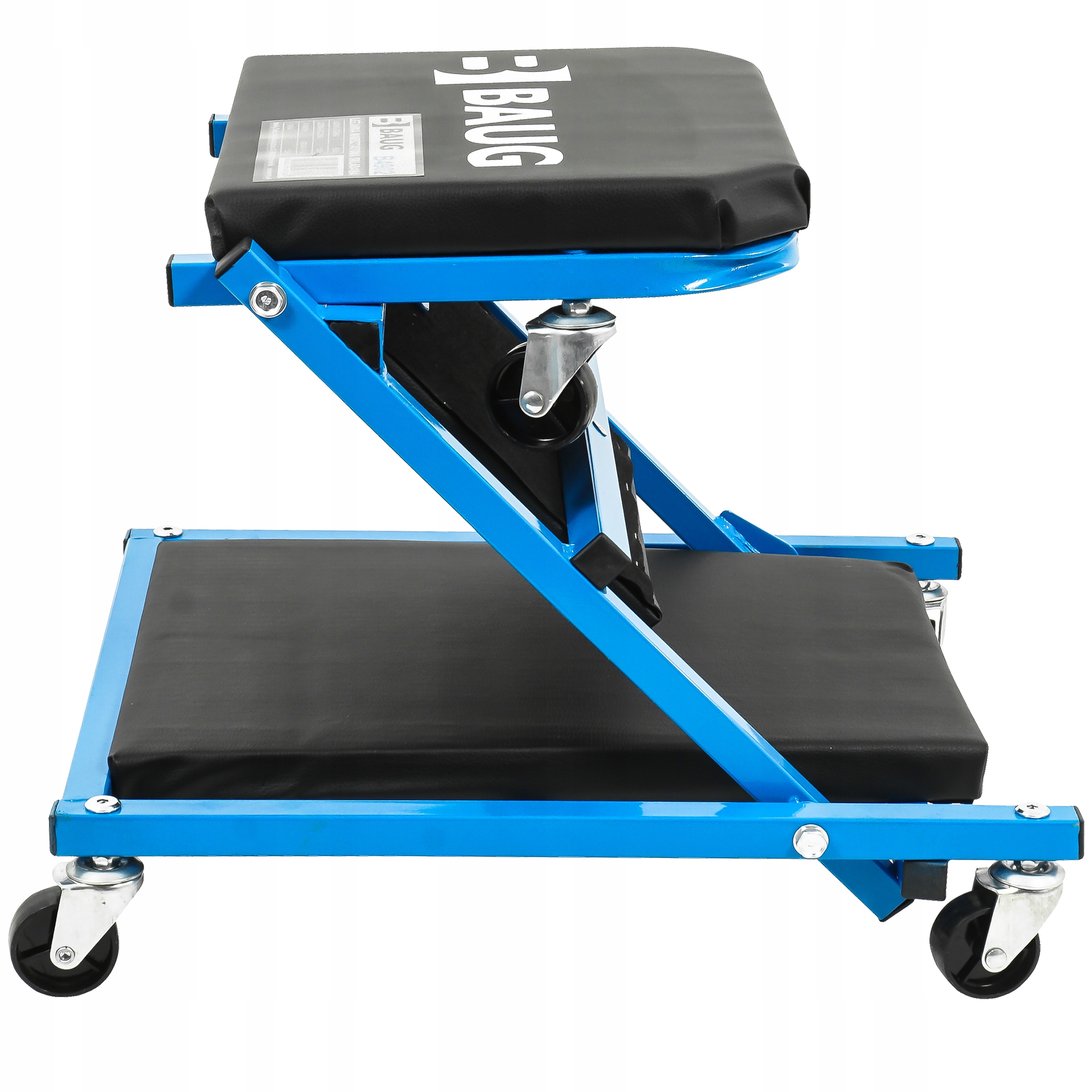 LEŻANKA WARSZTATOWA SKŁADANA 2w1 SIEDZISKO STOŁEK TABORET WÓZEK ŁAWKA