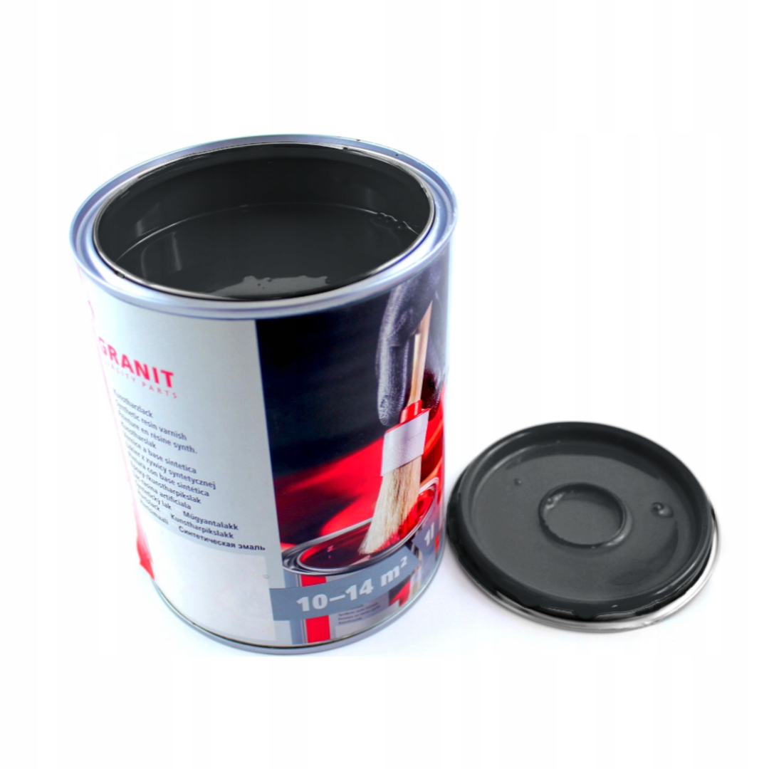 Farba Lakier szara czerń Ral 7021 Nopolux Wilckens Granit 1 l Puszka