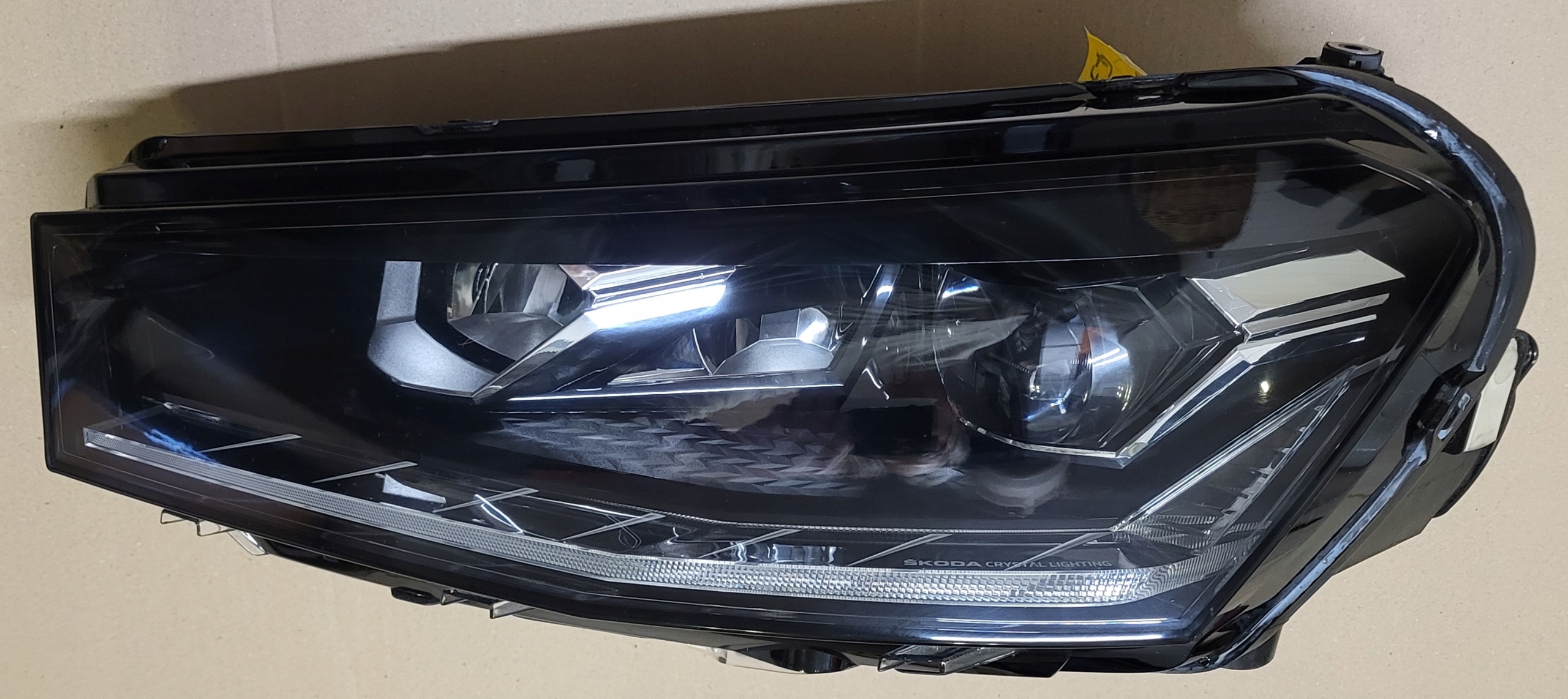 light complete front left FULL LED REFLEKTOR SKODA FABIA IV 4 OE EUROPA