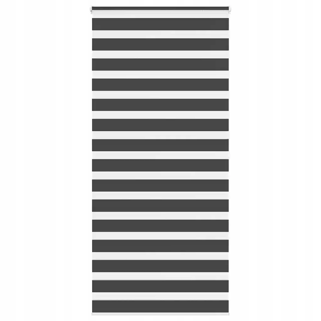 Zebra roleta černá 95x200 cm šířka látky 90,9 cm polyester Černý 4014260