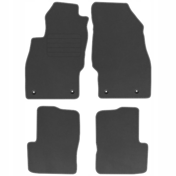 Opel Corsa D 06-14 Koberečky velur Comfort Grafit