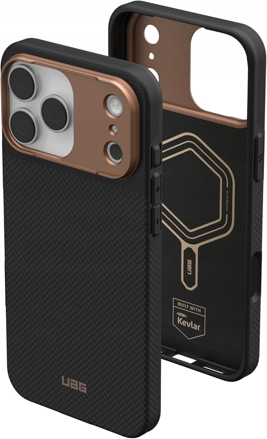 Uag Fibr Armr MagSafe puzdro Kevlar Aramid puzdro pre iPhone 17 Pro Max