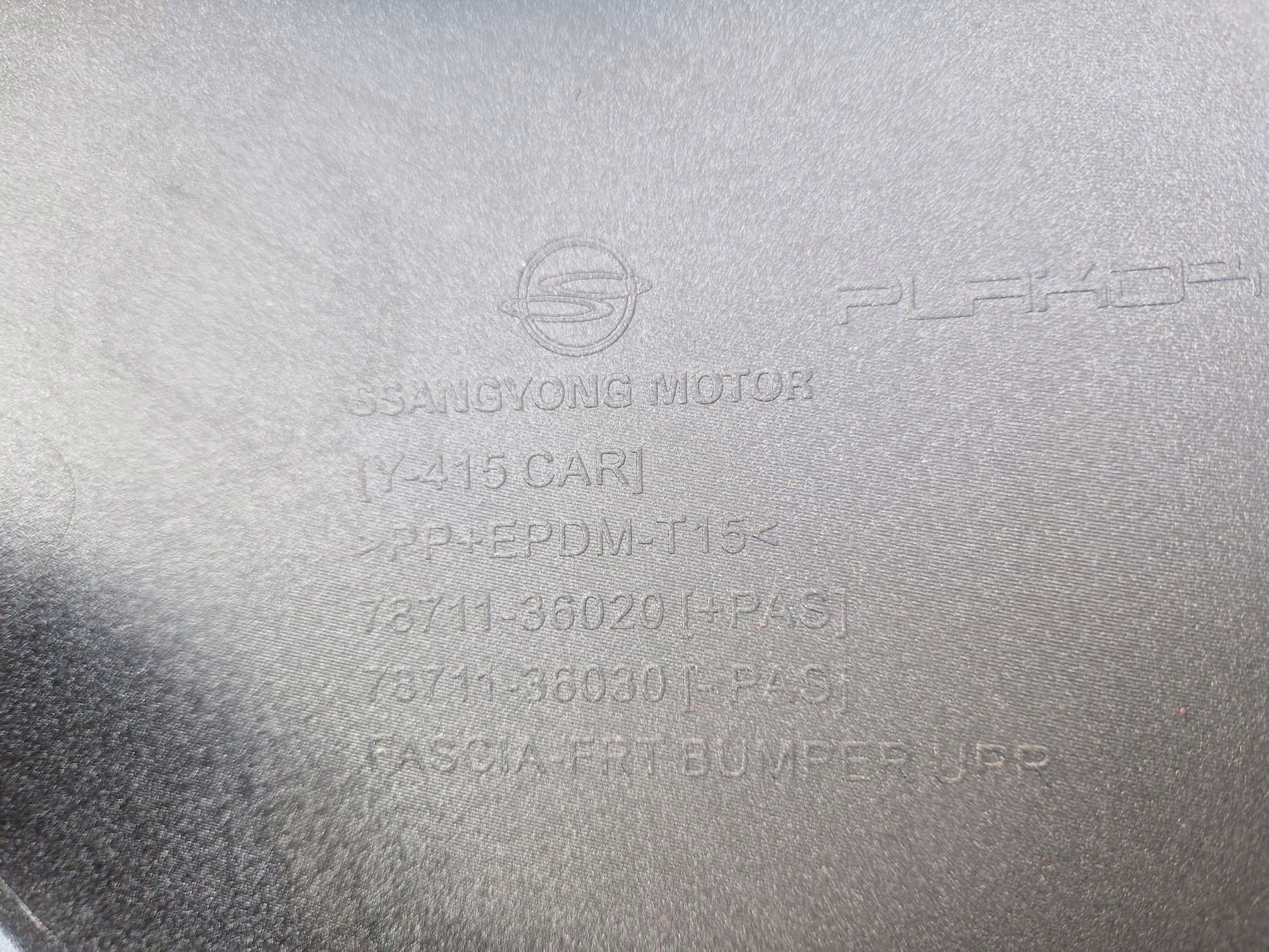 frontstoßstange SSANGYONG REXTON II LIFT MAJESTY SPECJAL 2020R->