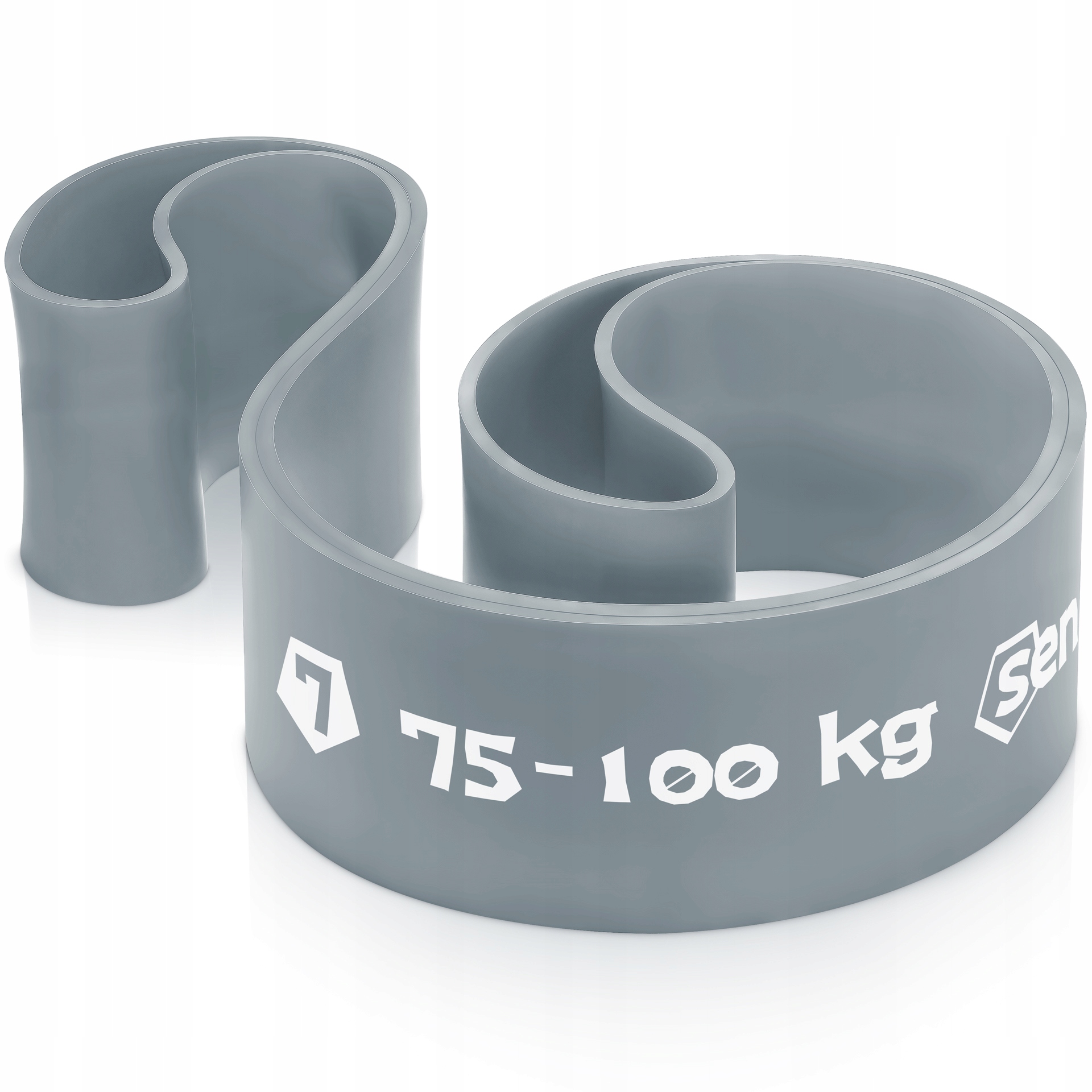 Guma Power Band 75-100 kg, Taśma do Ćwiczeń Oporowych, Treningu Podciągania