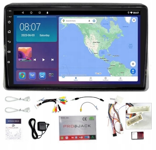 Gps Navigace Renault Master 2019-2023 Carplay Wifi Usb 2GB 64GB