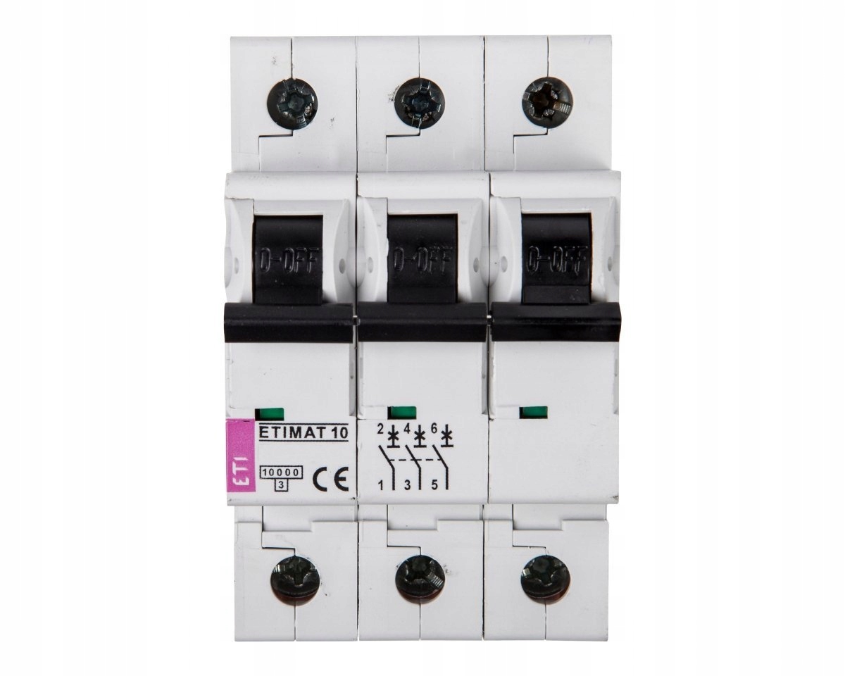 Wyłącznik nadprądowy 3P C 80A 10kA Ac 02135731