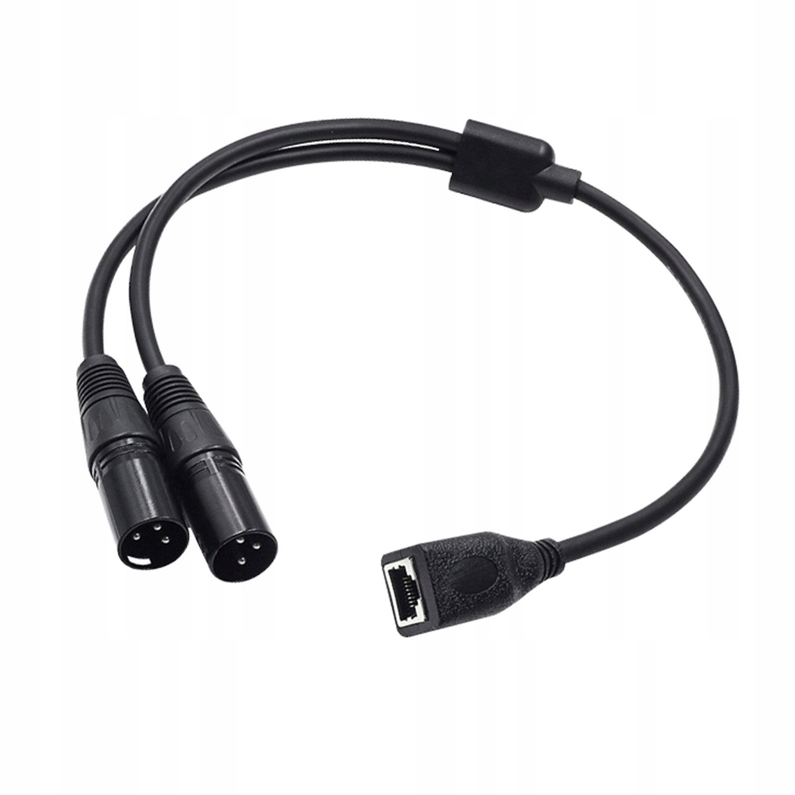 ch-XLR 3Pin Male to RJ45 Adapter Extension Cable