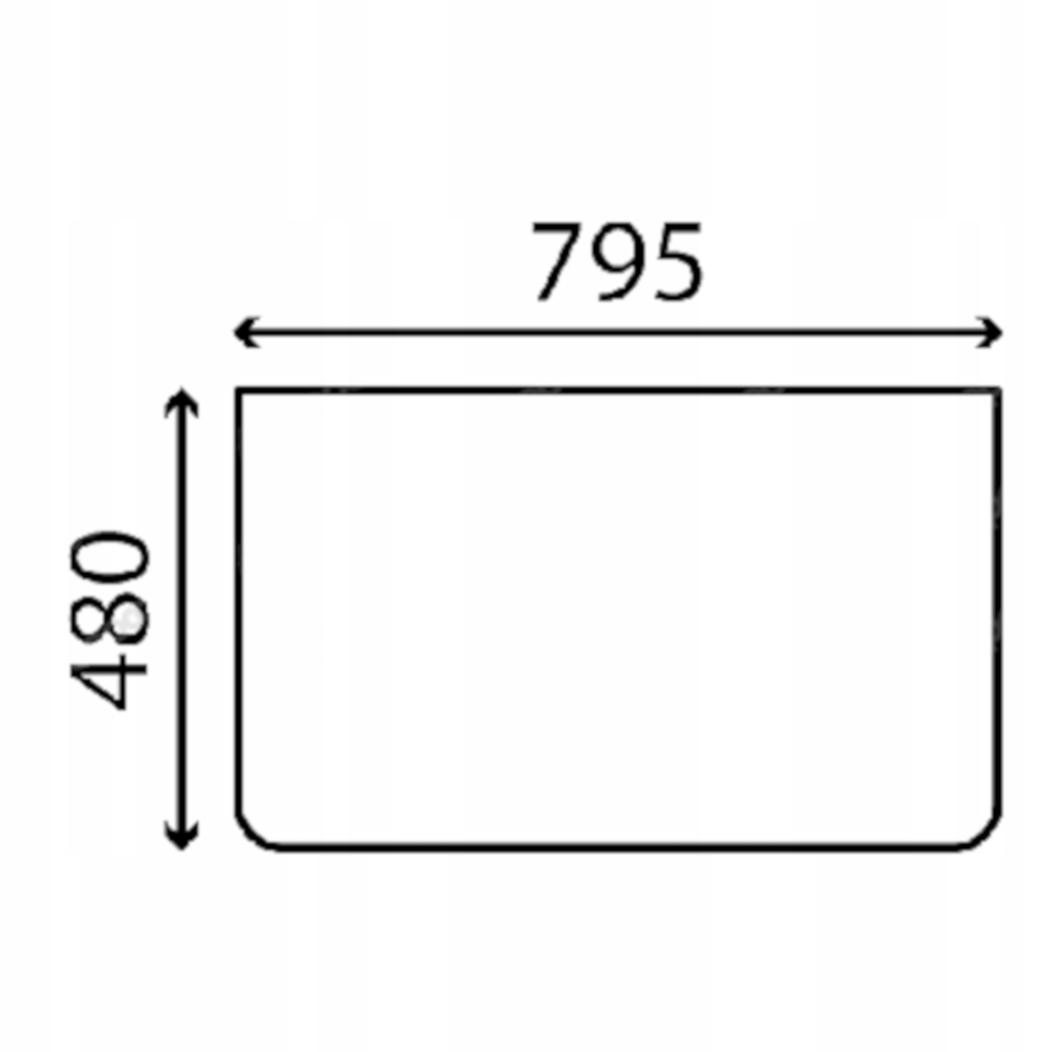 sklo Case přední spodní 72275369