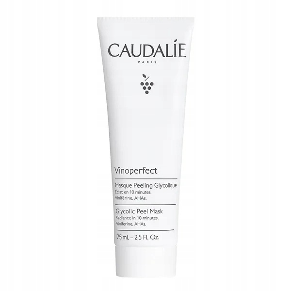 Caudalie Vinoperfect, peelingová glykolová maska, 75 ml