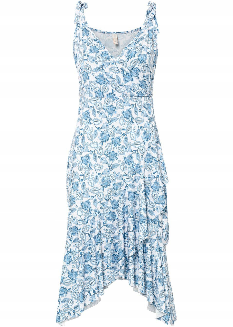 GK6001 SUKIENKA Z FALBANKAMI__44 Rozmiar 44