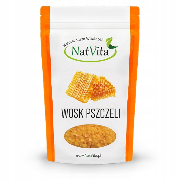 

Wosk Pszczeli żółty pastylki NatVita