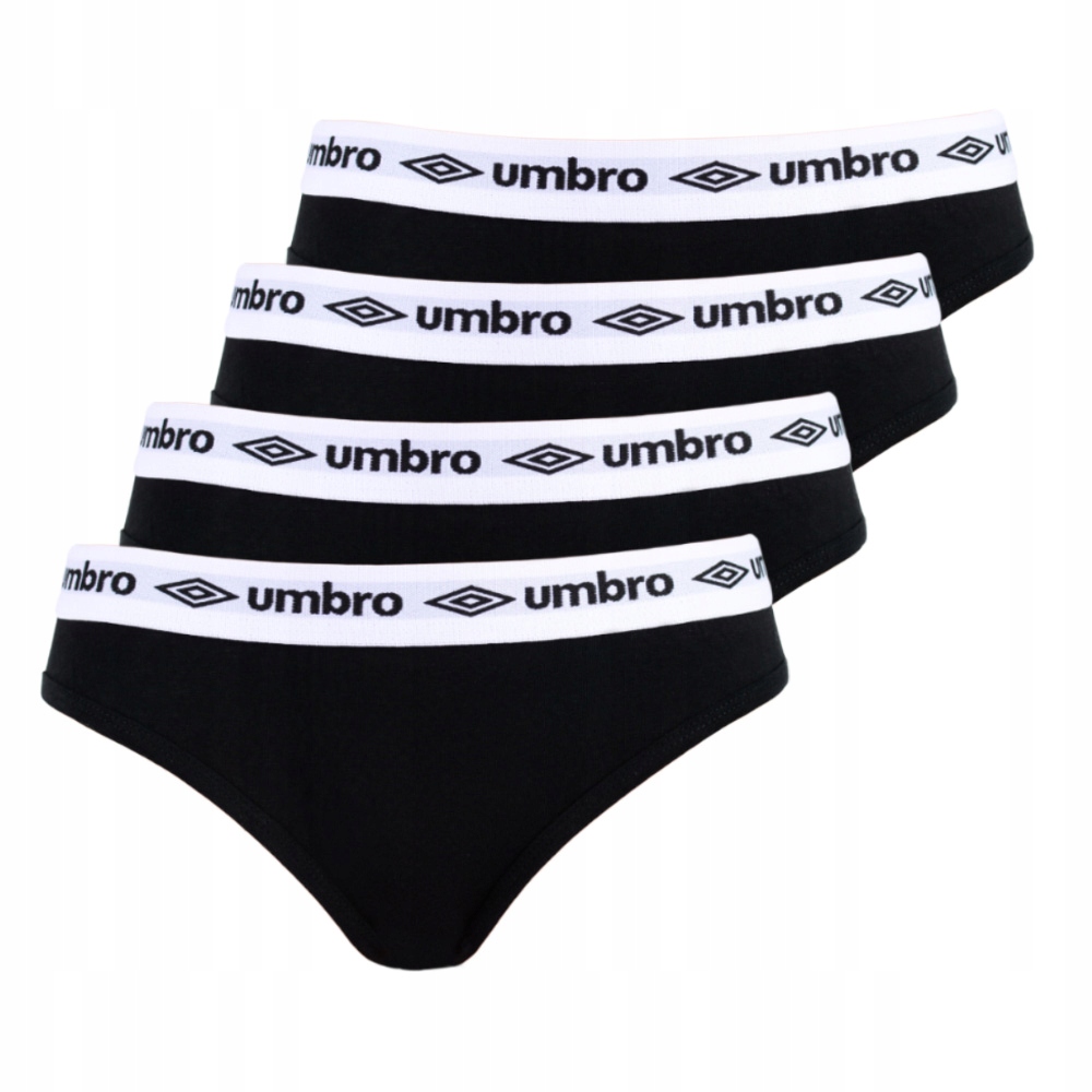 

Umbro Figi Damskie 4 sztuki Czarne Rozmiar M