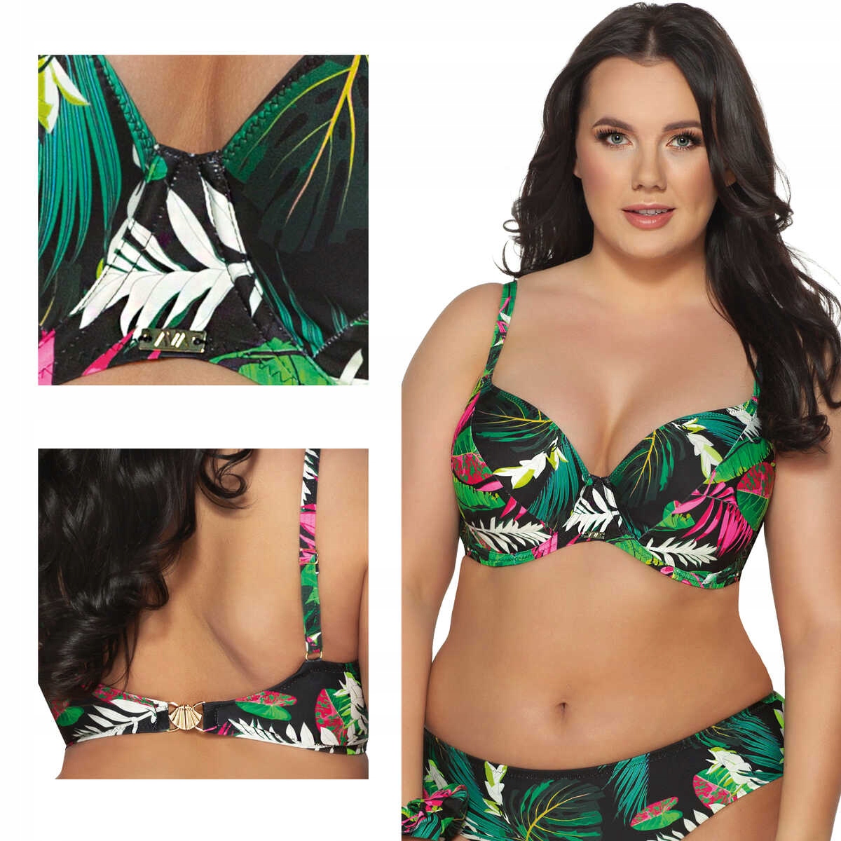 Ava Plavková podprsenka Sk 202 tropical island 75E