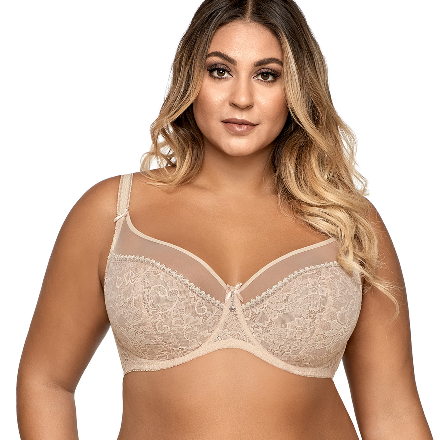 Ava 1396 beige 75H Biustonosz miękki Rozmiar 75H