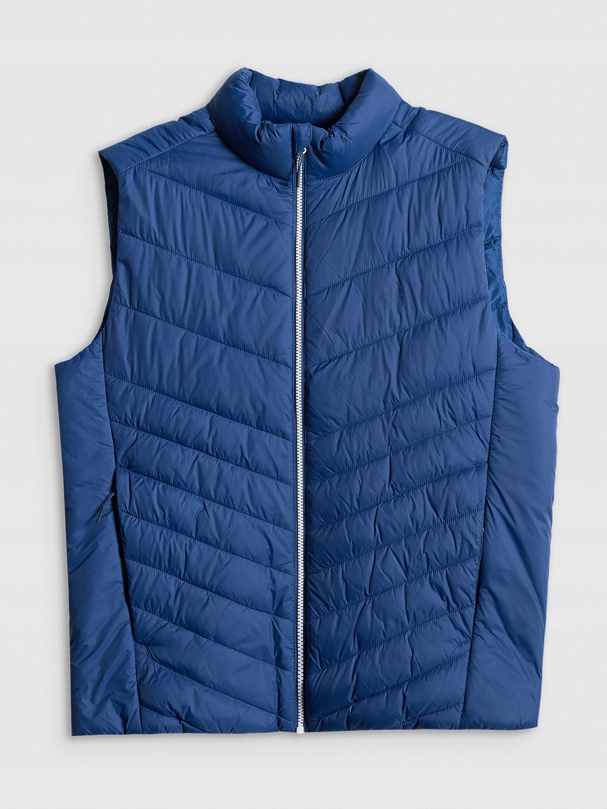 4F Bunda Bez Rukávů Tmavě Modrá Lehká Zateplená M