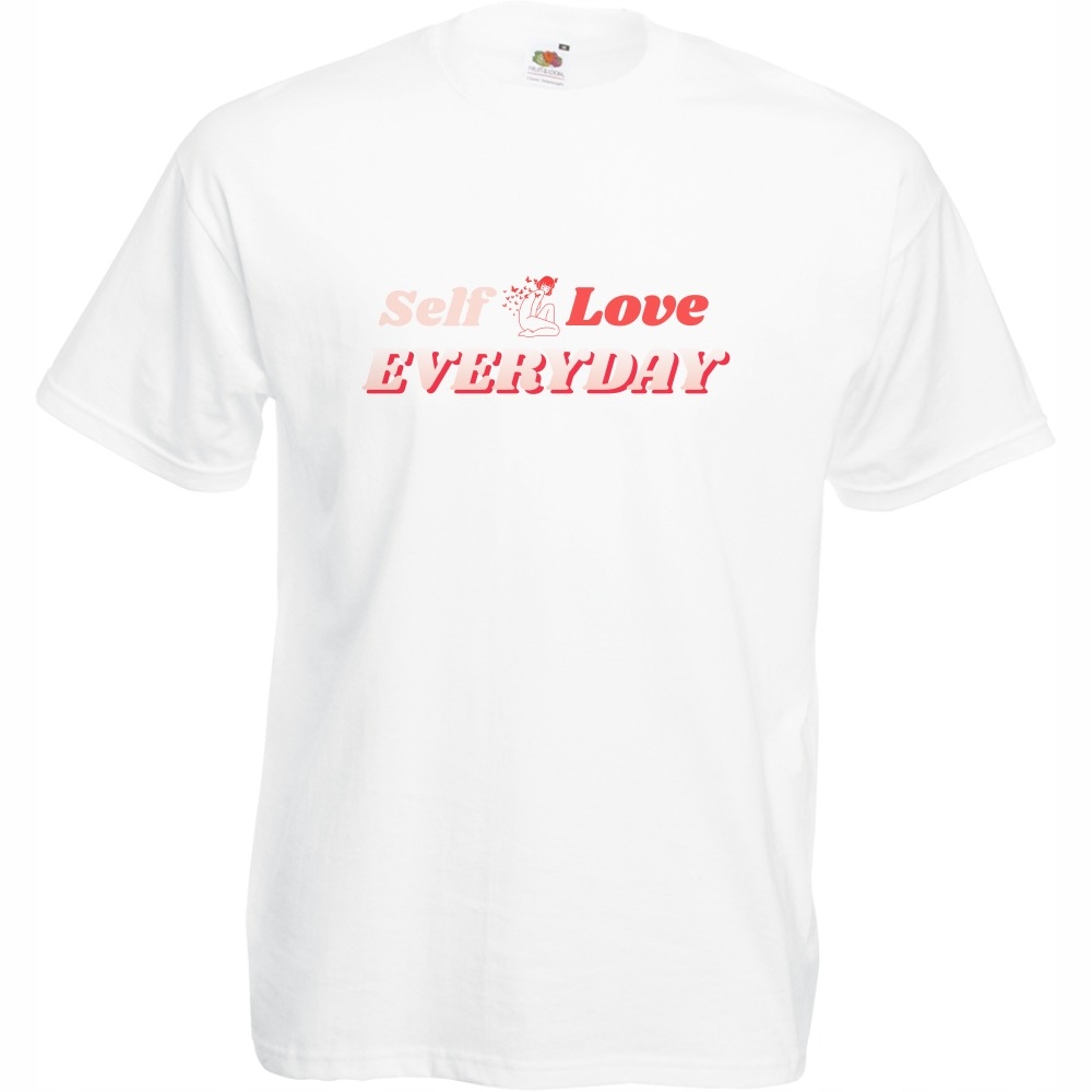 

Koszulka self love care everyday XXL biała