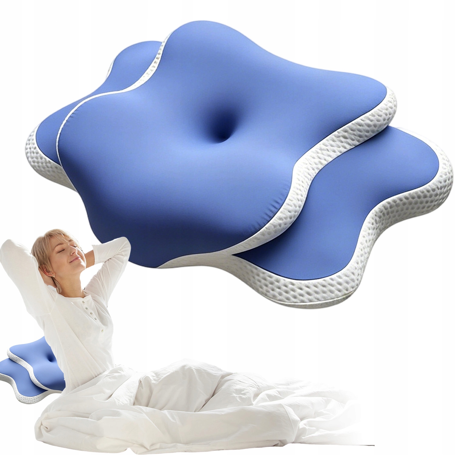 Poduszki Ortopedyczne Poduszka W Kształcie Motyla Miękkie Ergonomic