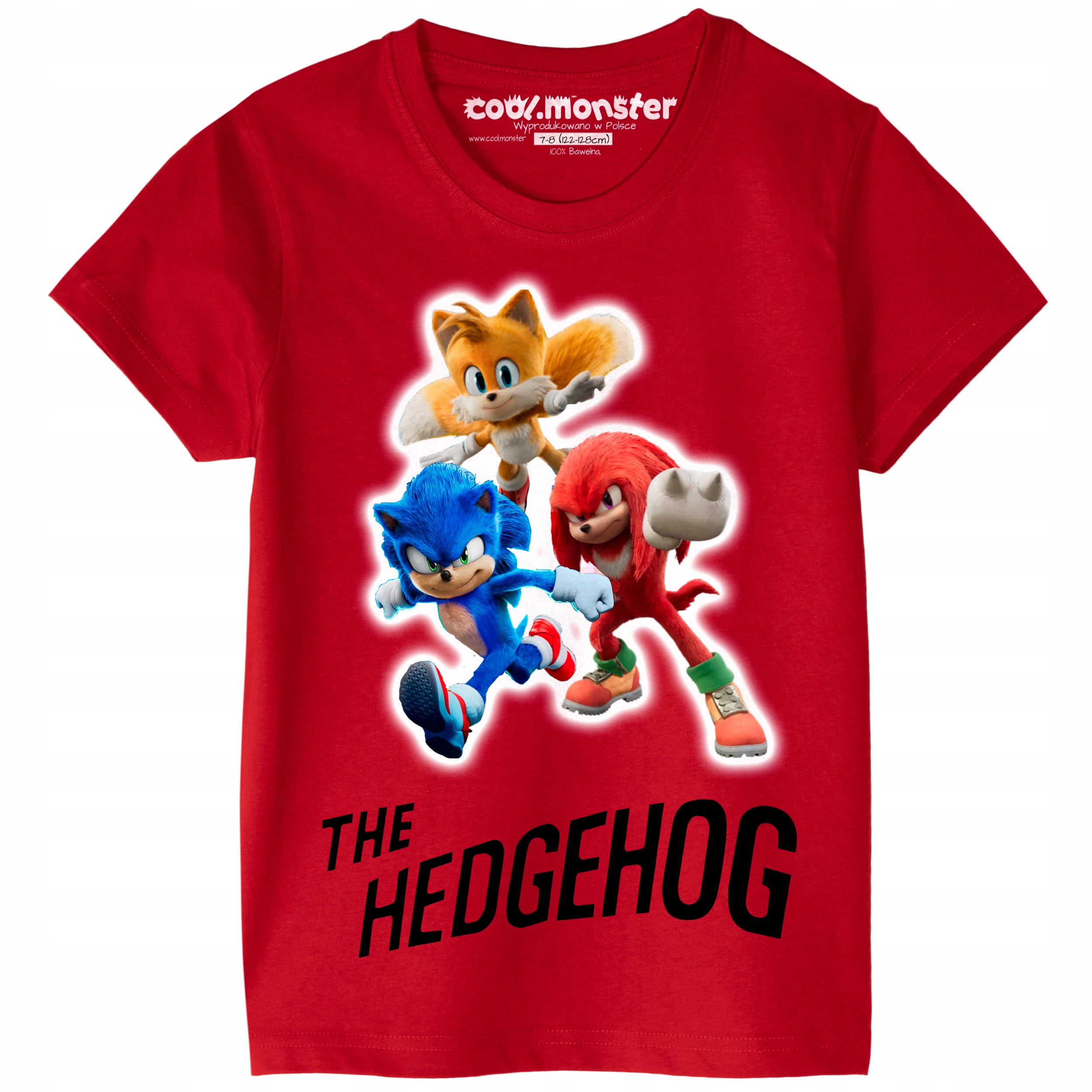 

Sonic 2 Koszulka T-Shirt Dziecięcy Czerwony 104