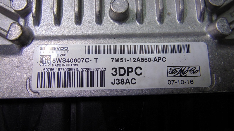 control unit computer of the engine 1.8TDCI FORD FOCUS MK2 C-MAX and 03-11 ROK