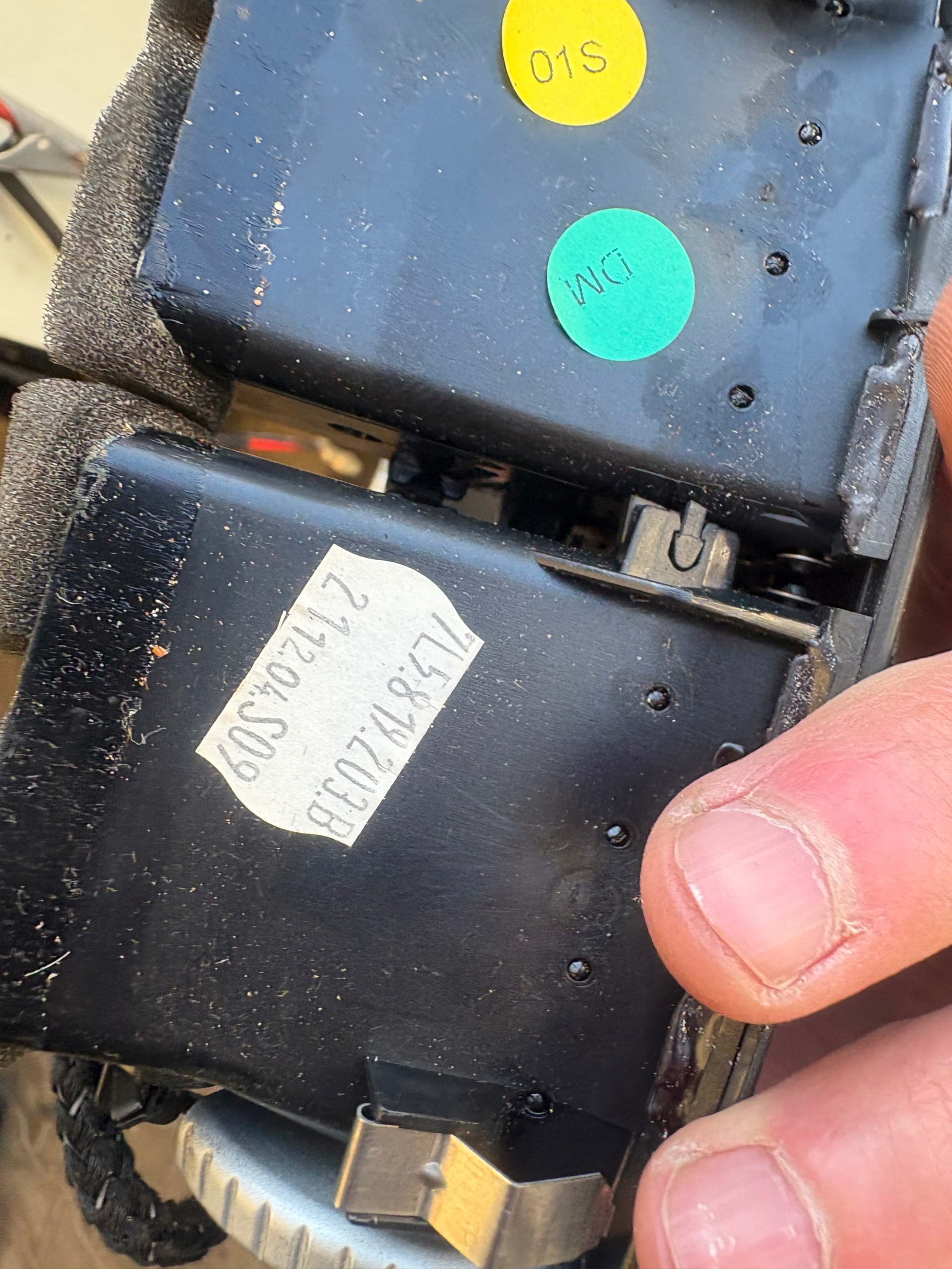 grid air conditioning devices central PORSCHE CAYENNE and 7L5819203B