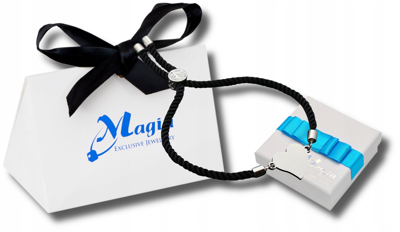 

Srebrna bransoletka Srebrne Serduszko Srebro Box