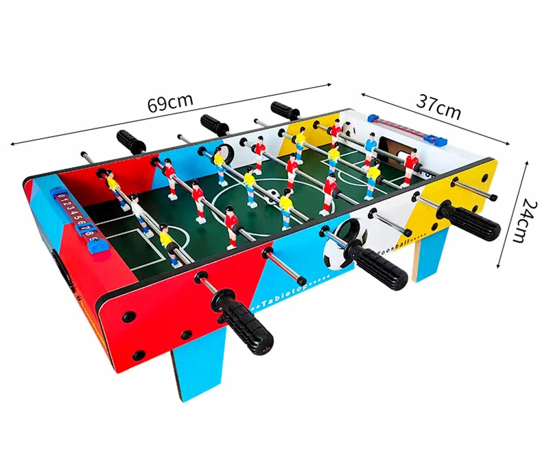 PIŁKARZYKI STOŁOWE DREWNIANE GRA PIŁKA NOŻNA Stół PIŁKARZE Kod producenta QL91876