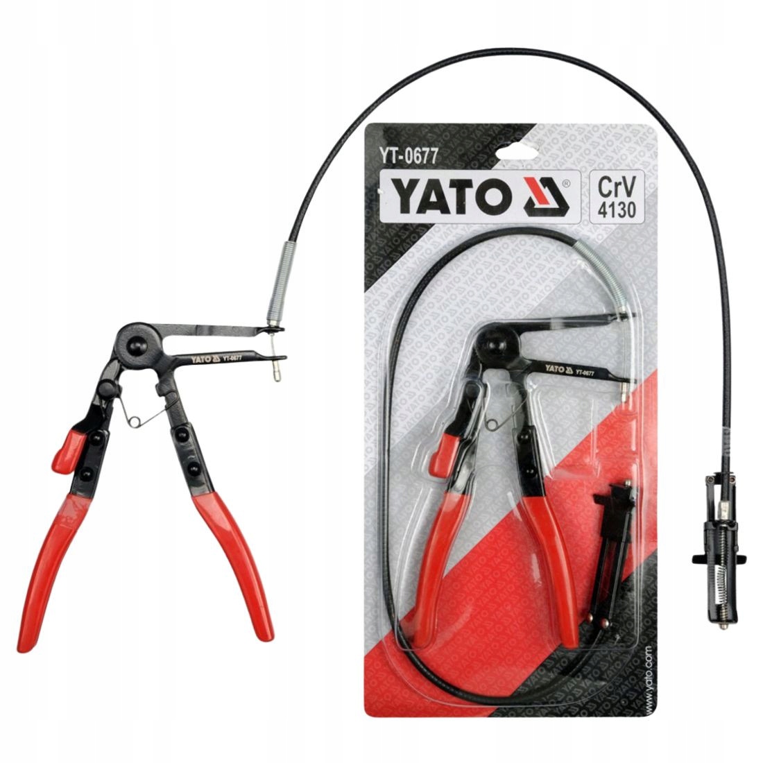 SZCZYPCE Z LINKĄ DO OPASEK ZACISKOWYCH YATO