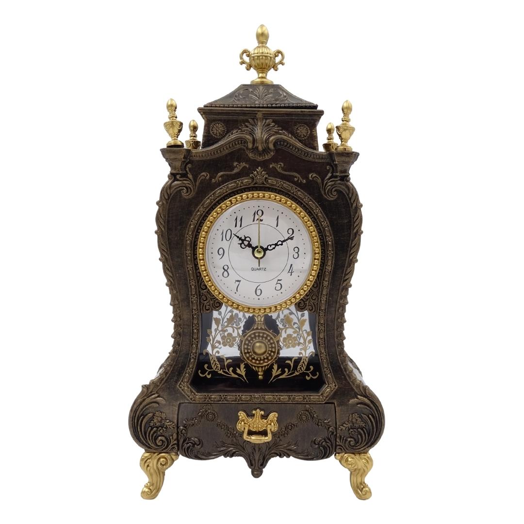 Pozitívum – Retro krbové hodiny Vintage Výška 32 cm The Enchanted Flute