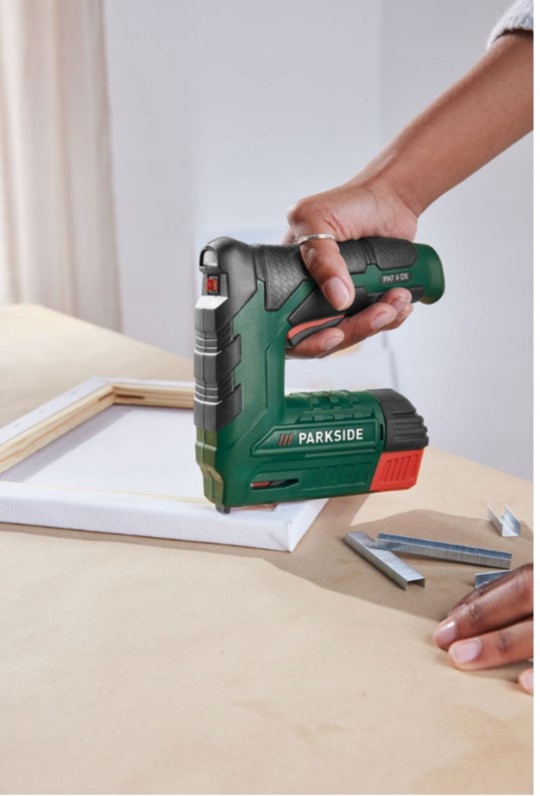 Akumulatorowy zszywacz Parkside gwoździarka 2 w 1 Kod producenta PAT 4 2021