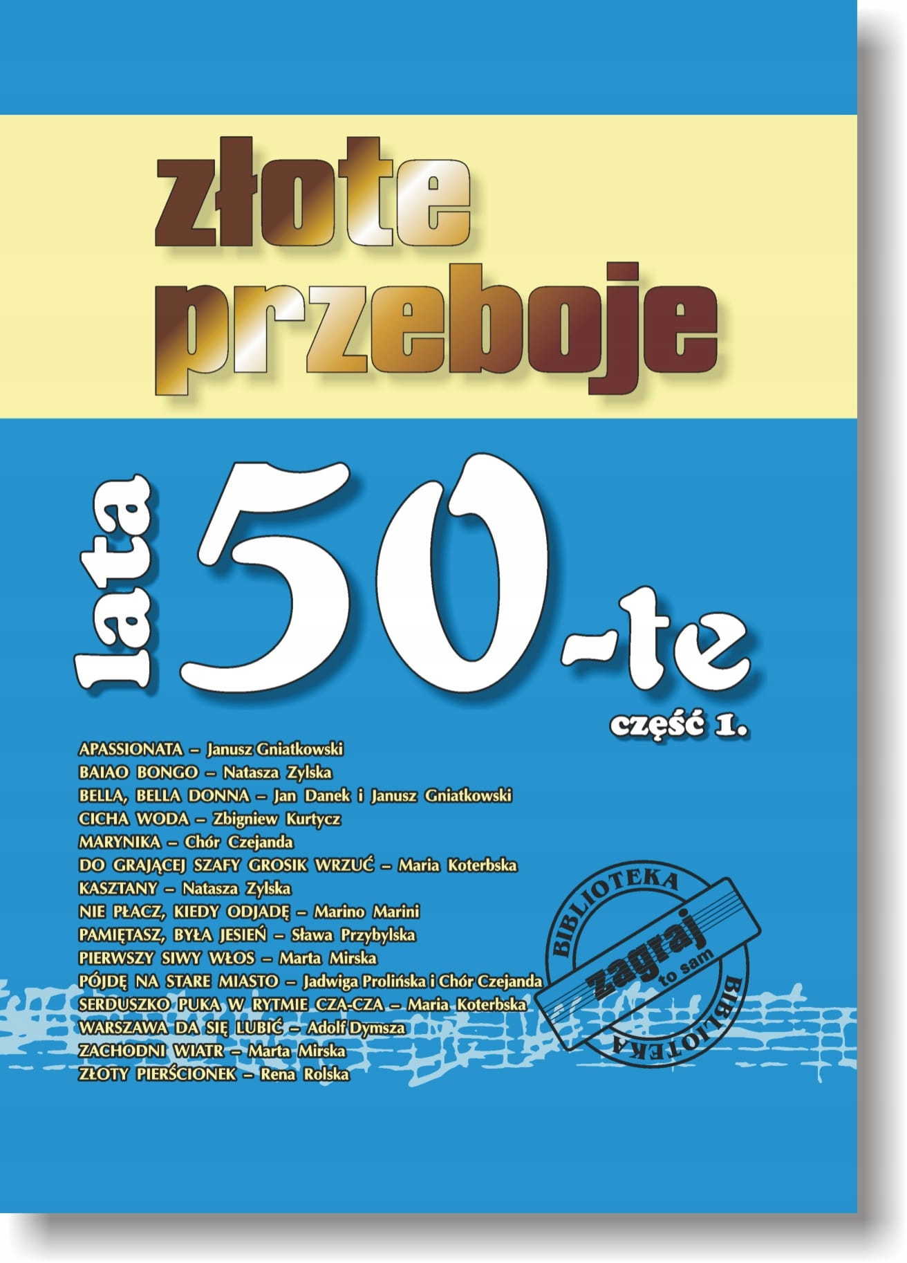 

Keyboard nuty Złote Przeboje Lata 50-TE cz. 1.